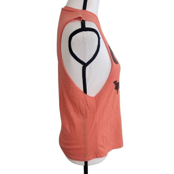 Corner Shop Jack-o-lantern Scarecrow Face Lightweight Tank Size XS - Picture 3 of 5